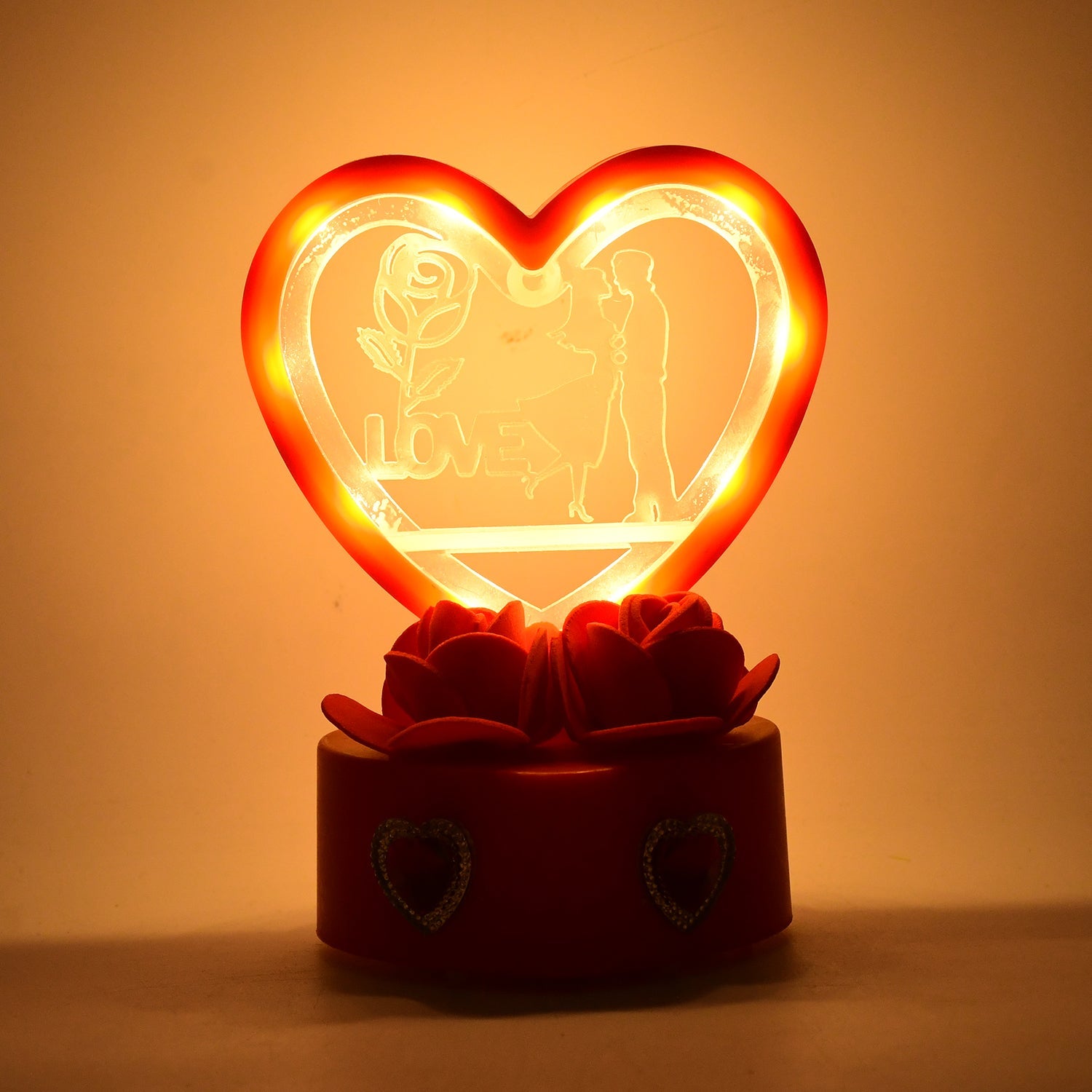 Heart-Shaped Couple Showpiece Heart-Shaped Couple Showpiece